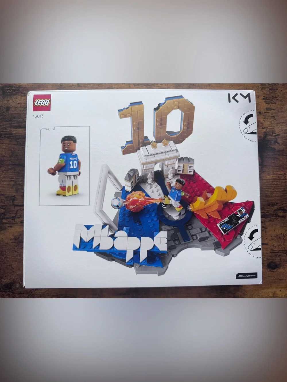 NIB-LEGO Editions-Kylian Mbappé Soccer Highlights-43013
